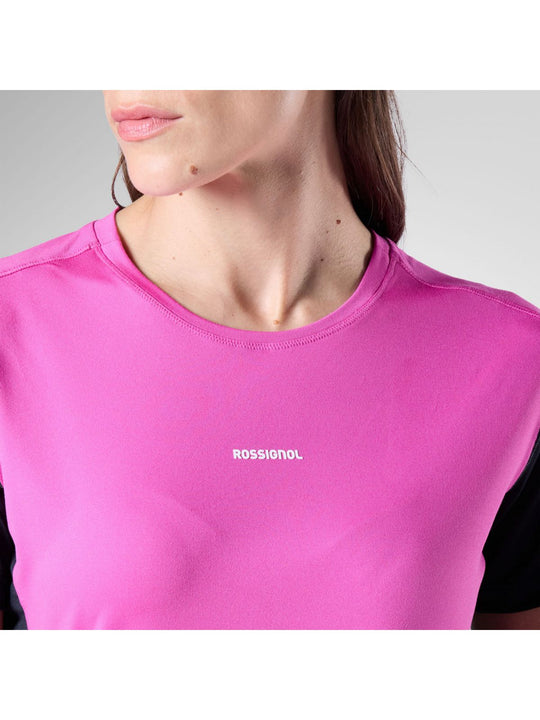 Koszulka damska ROSSIGNOL W Hiking Tee różowa
