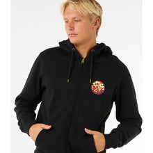 Bluza męska RIP CURL Wettie Passage Icon Zip Thru czarna
