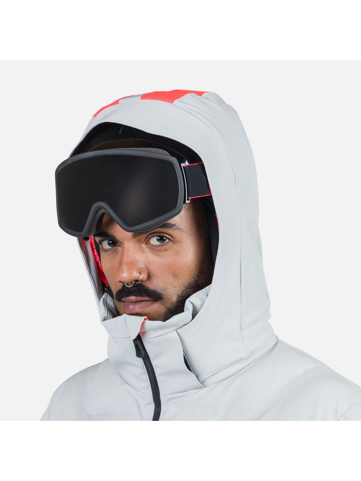 Kurtka narciarska męska Rossignol Hero Blackside Puffy Jkt szary