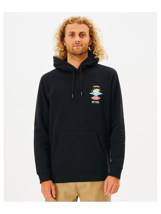 Bluza RIP CURL Search Icon Hood czarny - Adventure Sports

