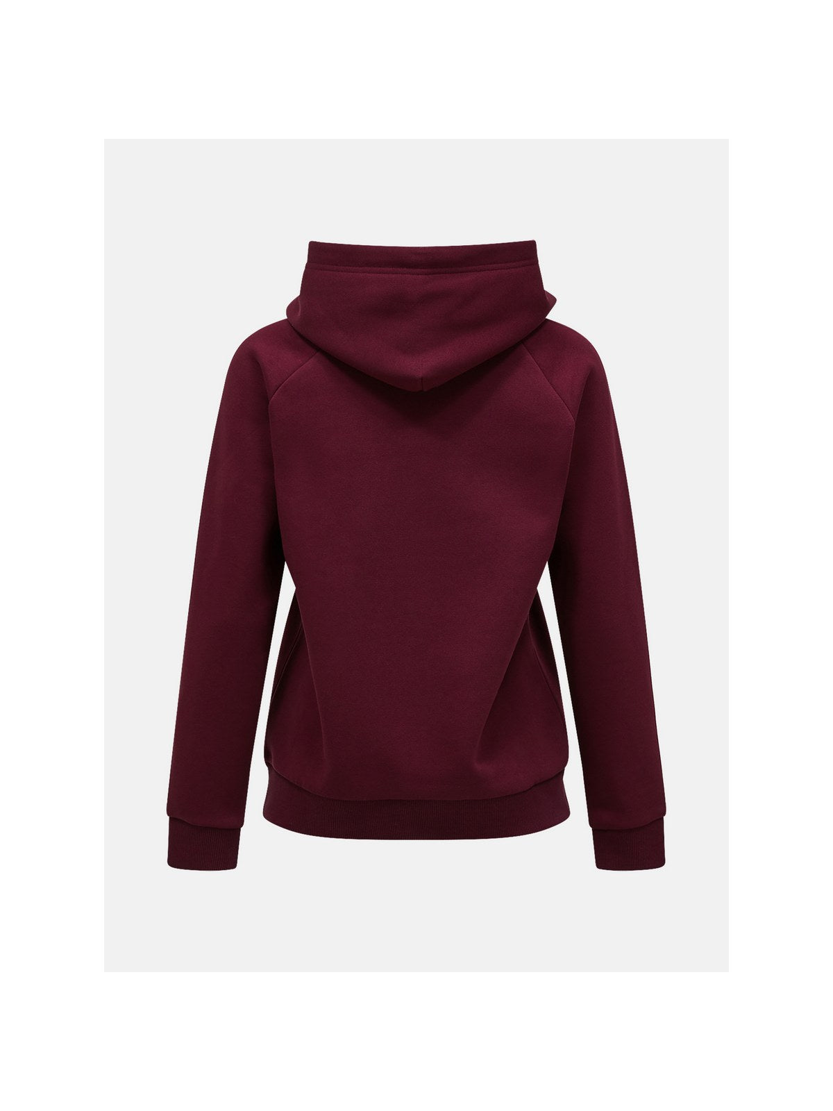 Bluza z kapturem damska PEAK PERFORMANCE Original Hood bordowa