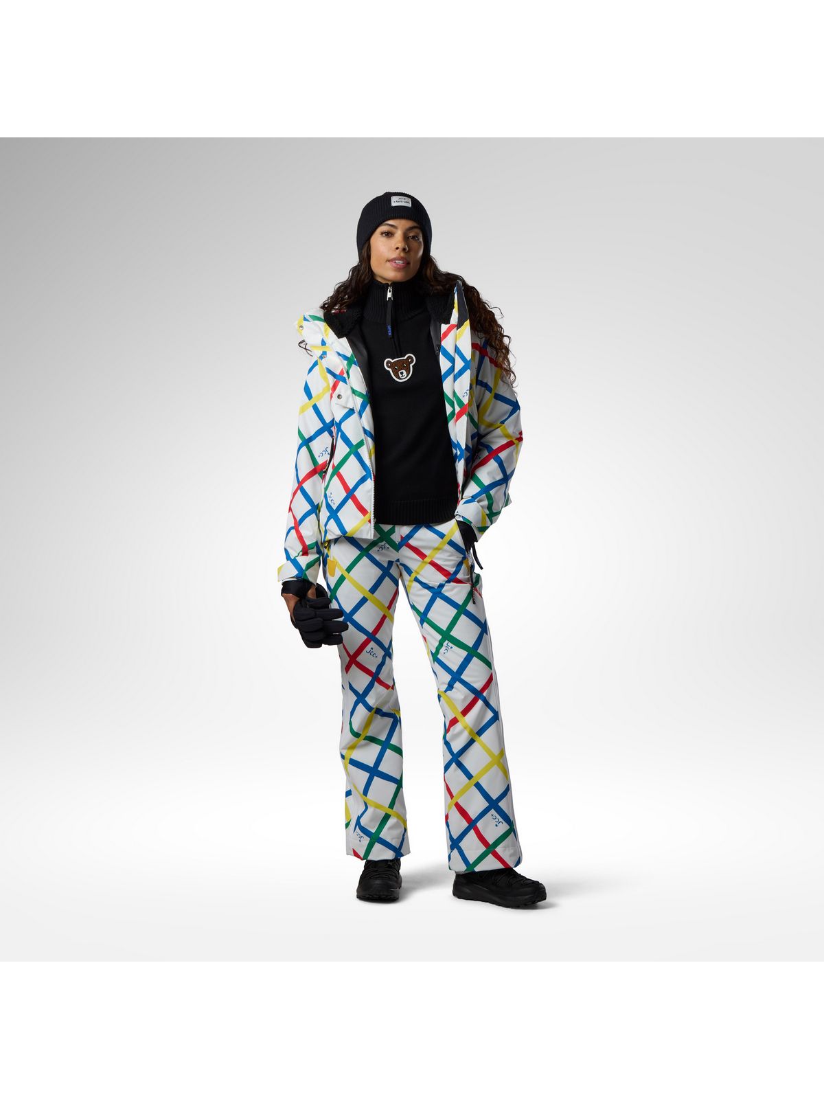Spodnie narciarskie damskie ROSSIGNOL W Jcc Seasonal Ski Pant multikolor