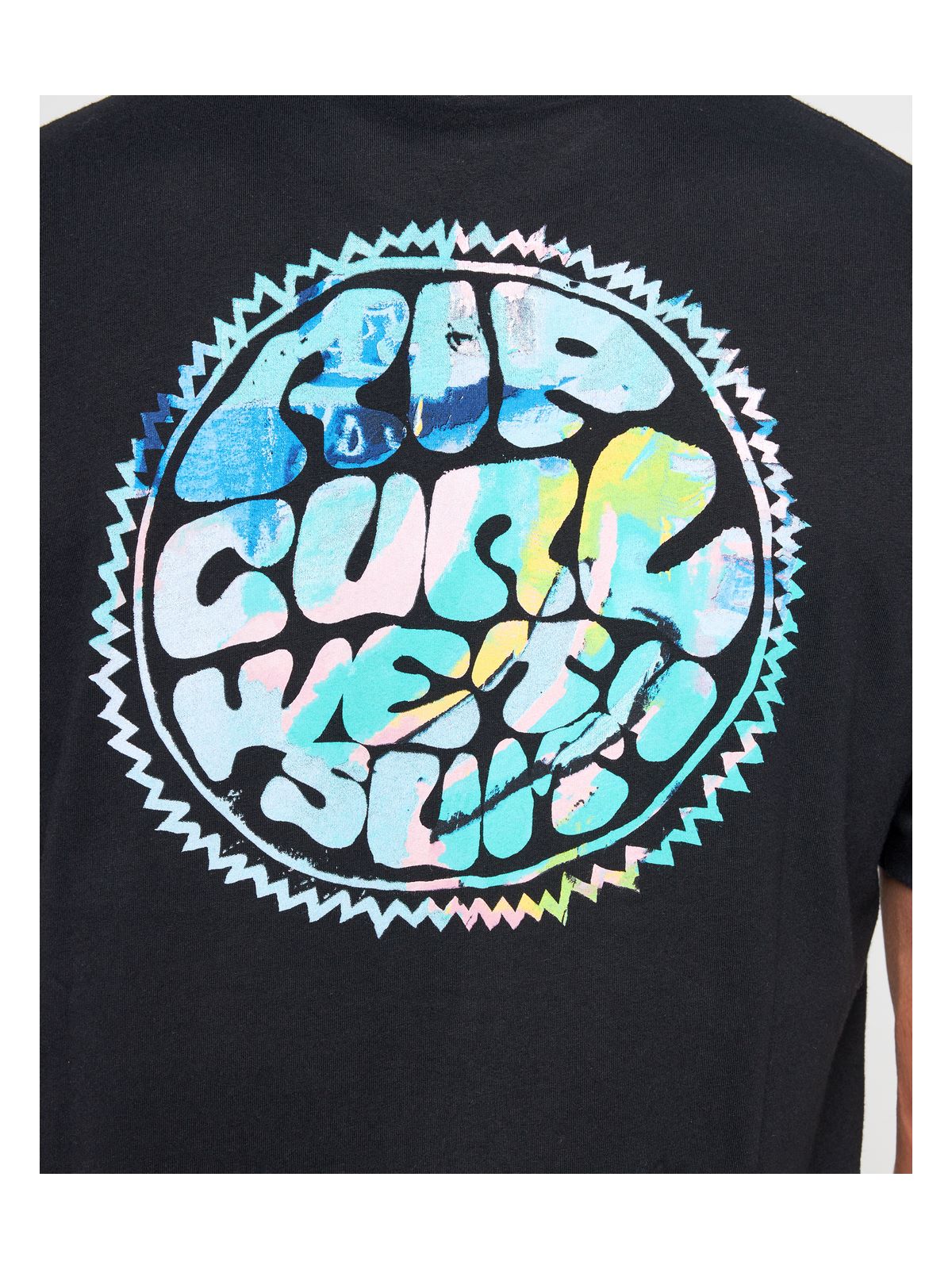 Koszulka RIP CURL Ripcurl X Ba Bapt Wetty Tee czarny - Adventure Sports