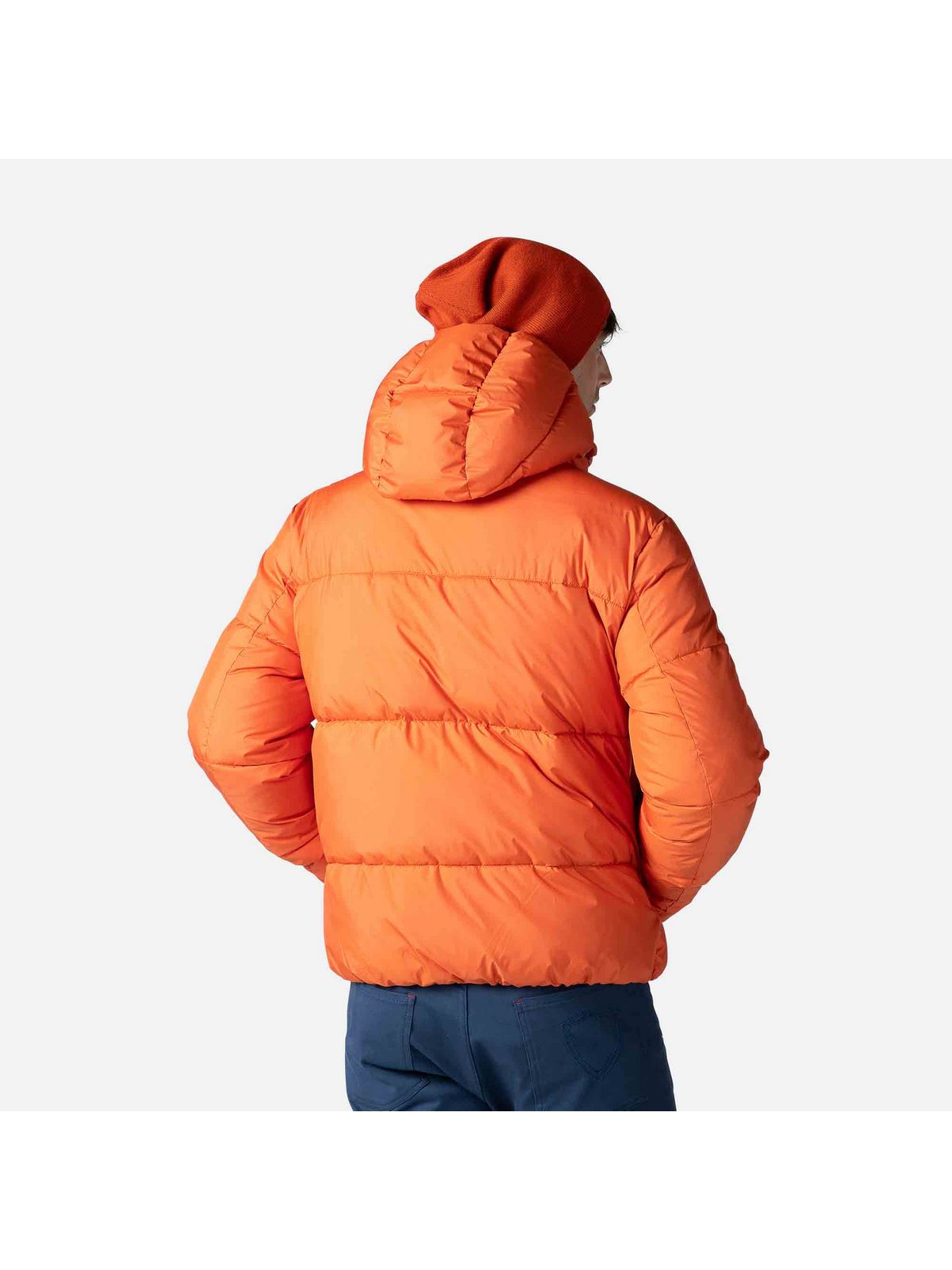 Kurtka Rossignol Puffy Hood Jkt pomarańczowy - Adventure Sports