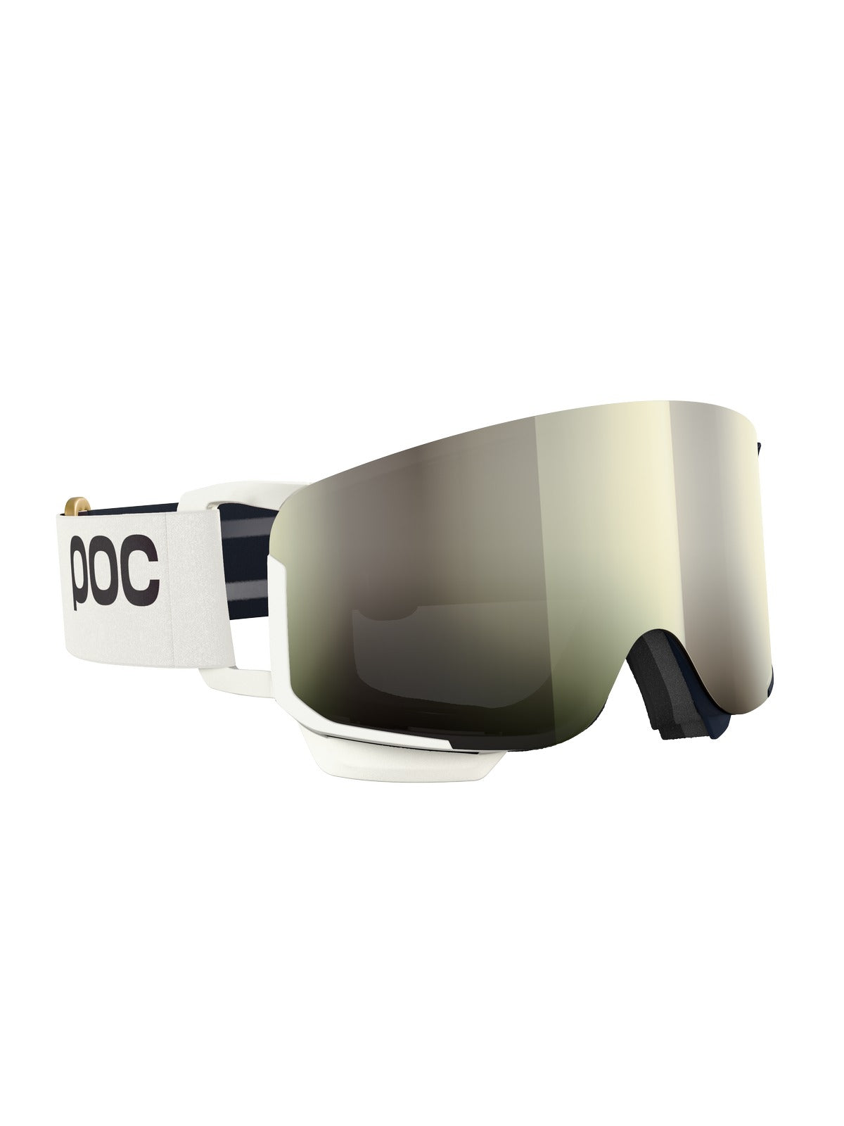 Gogle narciarskie POC Nexal Mid Wide Fit biało/granatowy Cat 2
