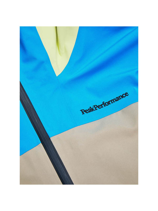 Kurtka PEAK PERFORMANCE Vislight Gore-Tex C-Knit 3L Shell Jacket Men beżowy - Adventure Sports
