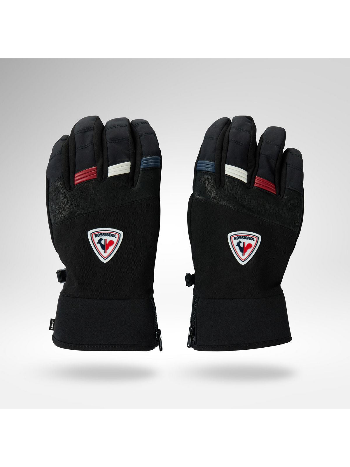 Rękawice narciarskie męskie ROSSIGNOL M Strato Ski Gloves R-Shell Dr czarne