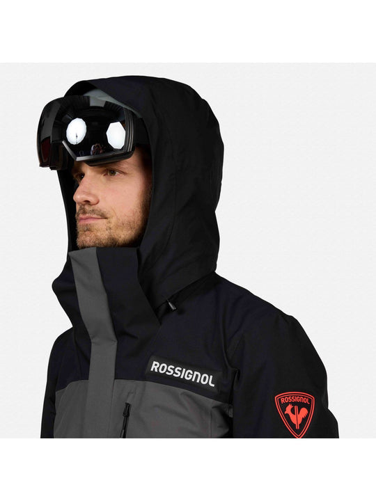 Kurtka narciarska męska ROSSIGNOL Hero Velika Insulated Jkt szara
