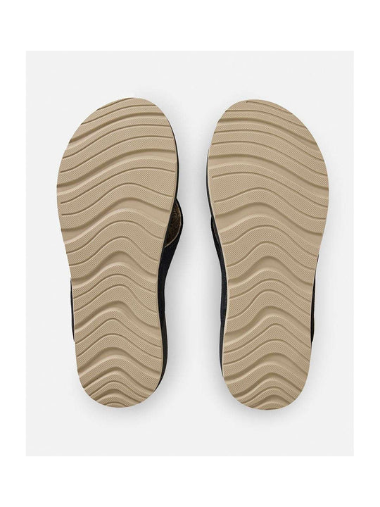 Japonki męskie RIP CURL Pacific Rinse Bloom Open Toe czarne
