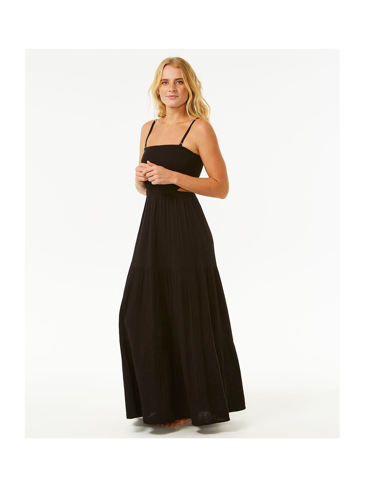 Sukienka RIP CURL Premium Surf Maxi Dress czarny - Adventure Sports