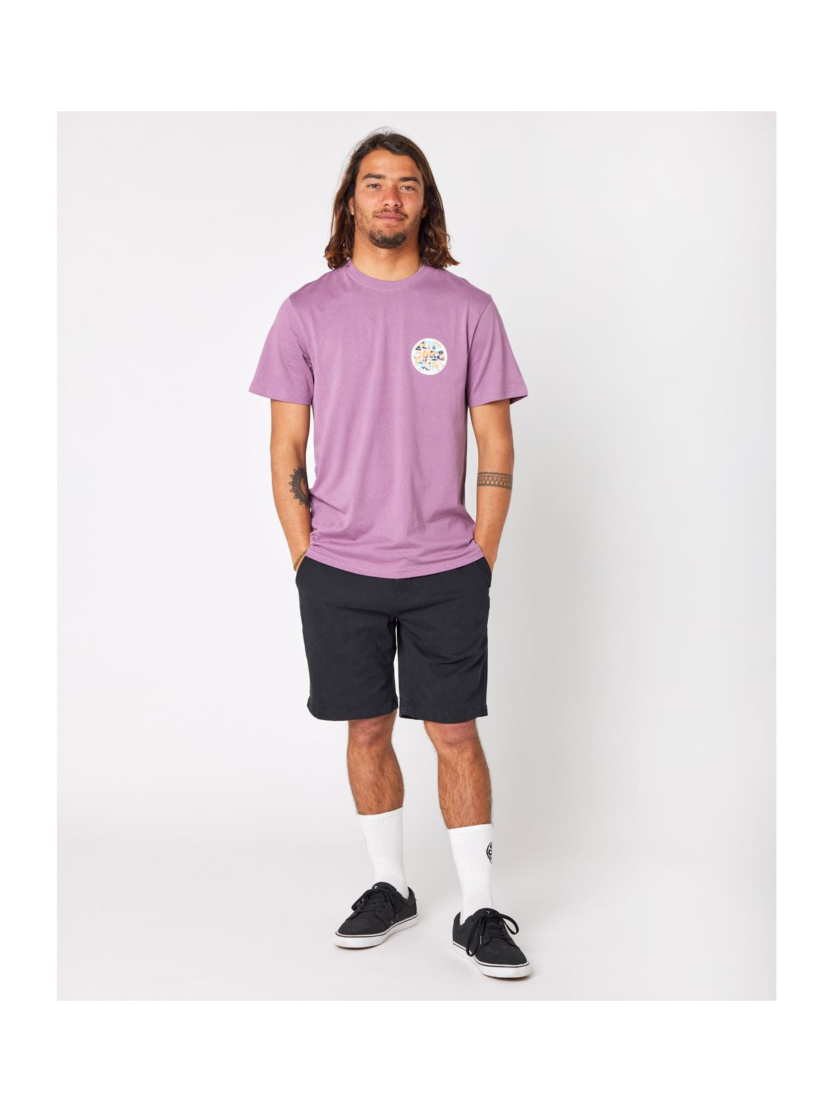 Koszulka RIP CURL Passage Tee fioletowy - Adventure Sports