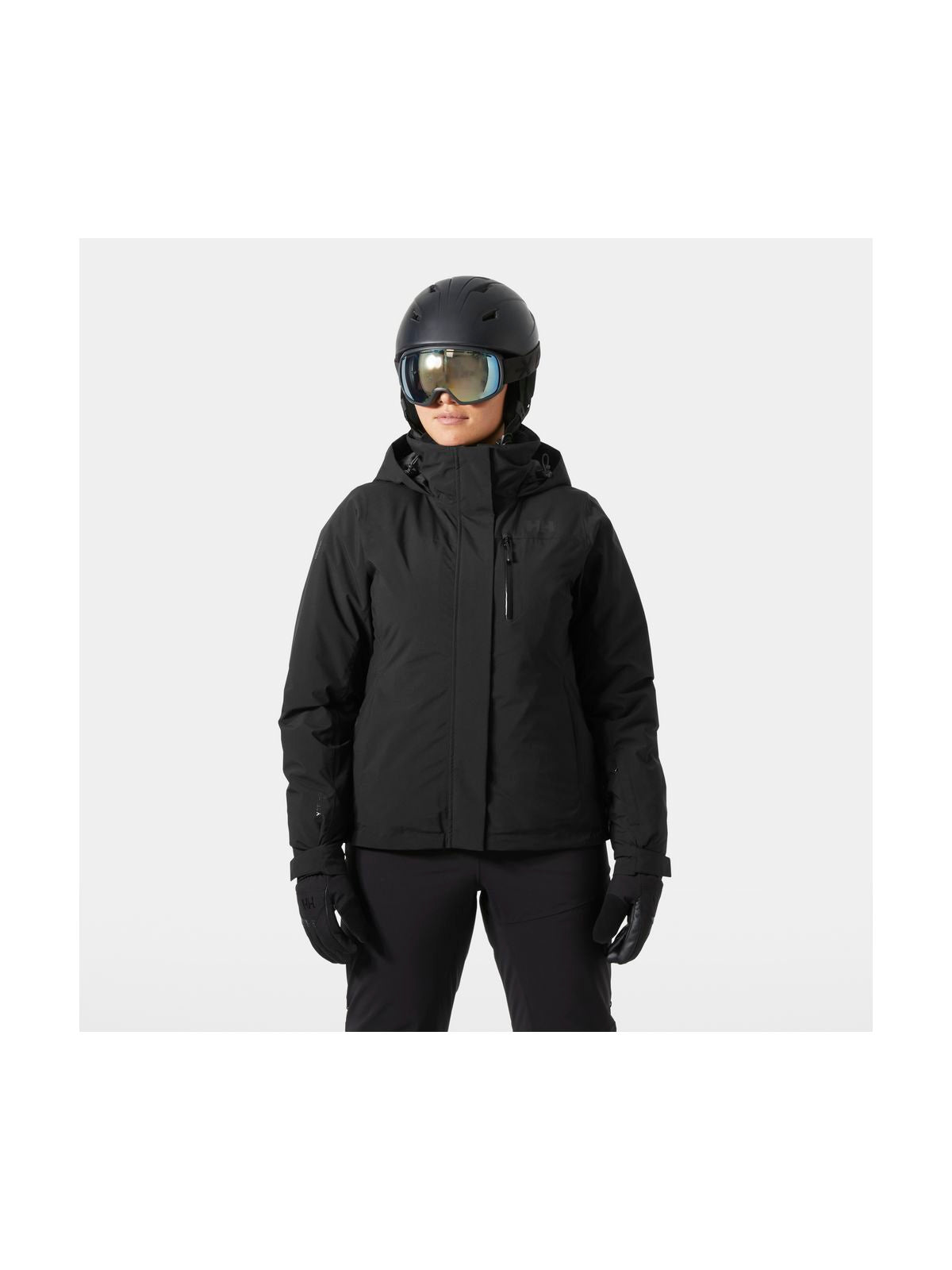 Kurtka narciarska damska HELLY HANSEN W CREWSER INSULATED JACKET czarna