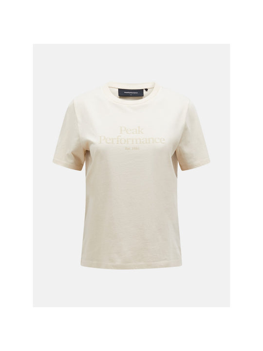 Koszulka Peak Performance W Original Tee beżowy - Adventure Sports
