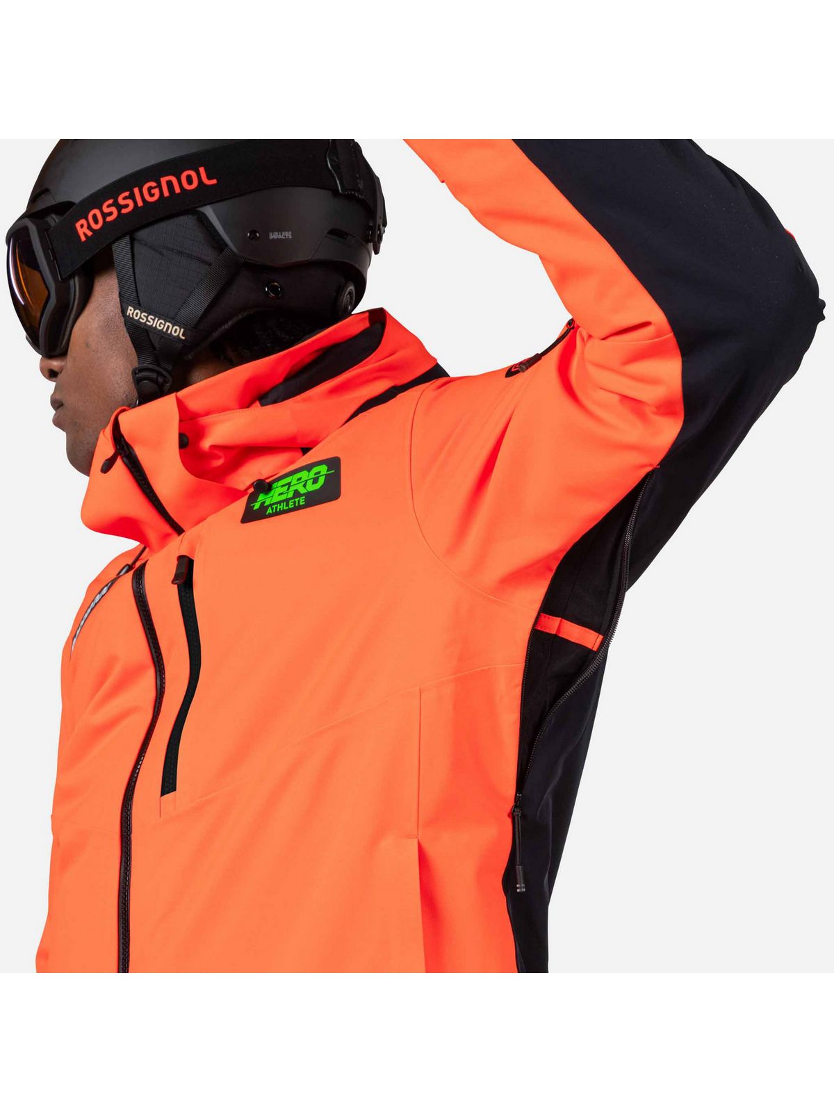 Kurtka narciarska męska ROSSIGNOL Hero Blackside Insulated Jkt czerwona