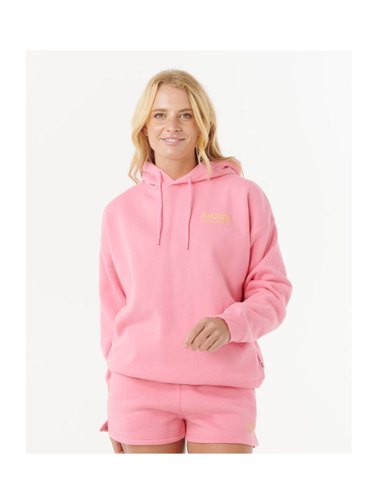Bluza RIP CURL SURF PUFF HERITAGE HOOD różowa
