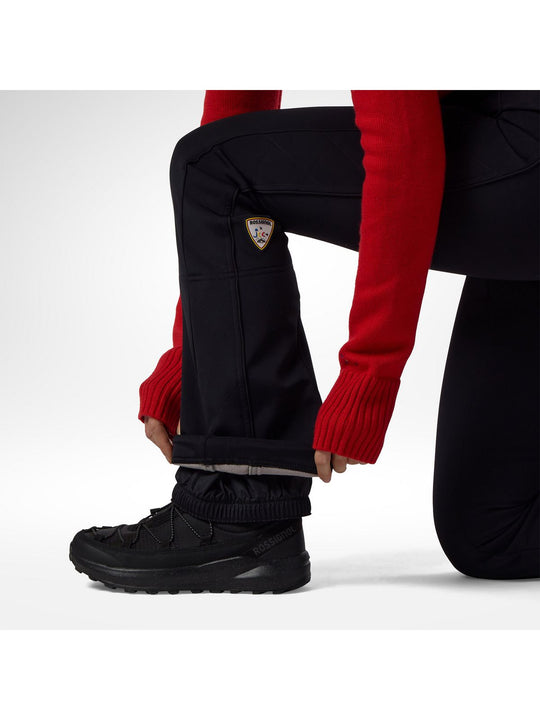 Spodnie narciarskie damskie ROSSIGNOL W Jcc Softshell Ski Pant czarne
