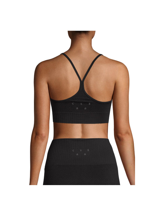 Top sportowy CASALL Seamless Graphical Rib Sports czarny - Adventure
