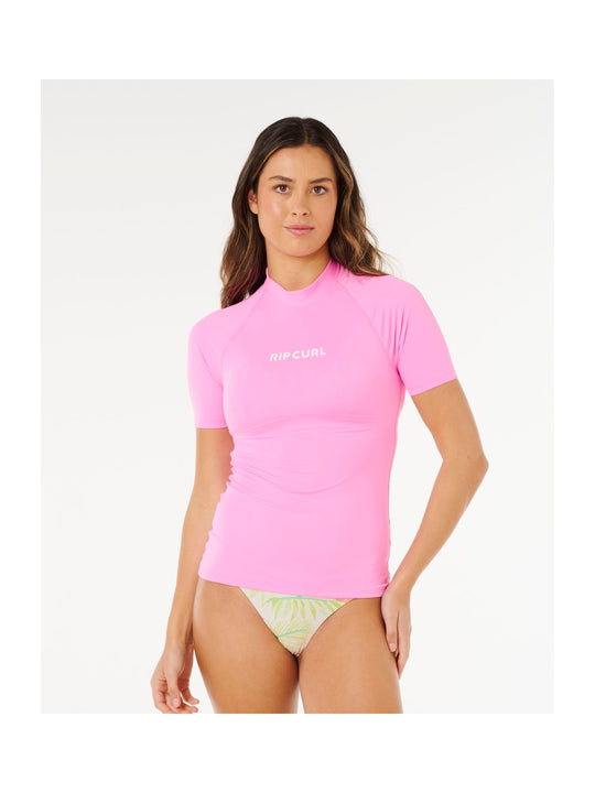 Lycra damska RIP CURL Molokai Ss Solid Upf Rashguard różowa
