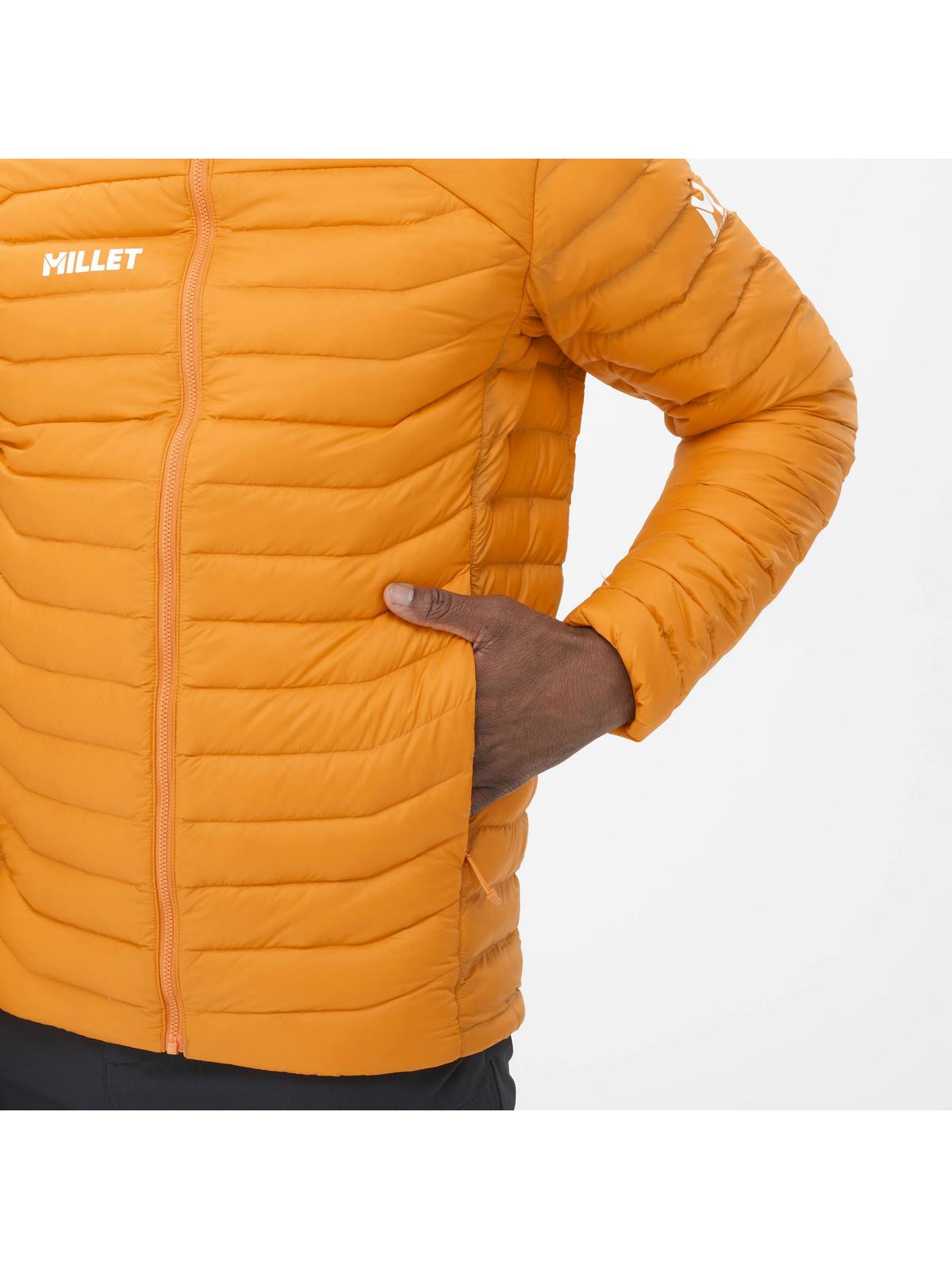 Kurtka MILLET M Kamet Light Down Jkt pomarańczowy