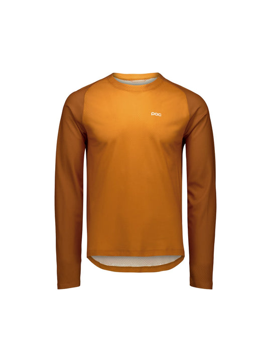 Koszulka rowerowa POC M’s Motion Air L/S Jersey brązowy - Adventure Sports
