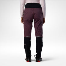 Spodnie damskie ROSSIGNOL W Venon Softshell Pant bordowe
