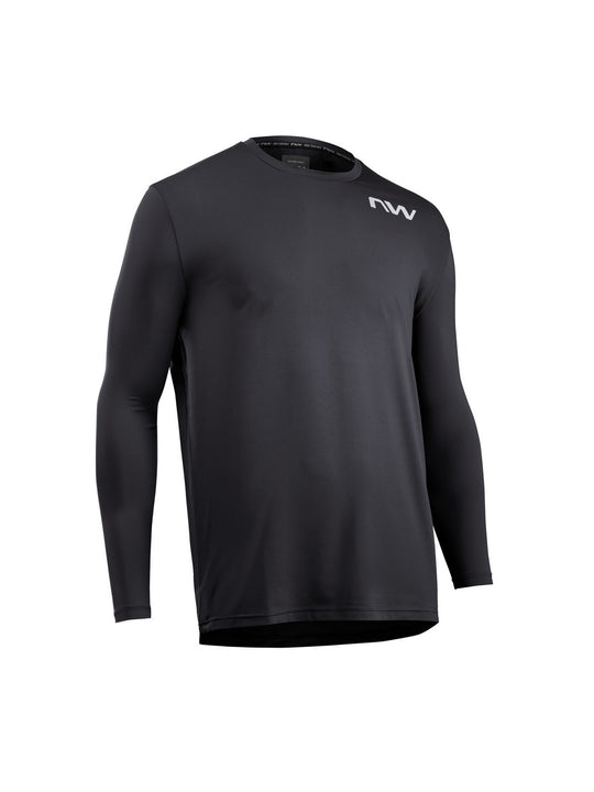 Koszulka rowerowa NORTHWAVE Xtrail Jersey LS czarny - Adventure Sports

