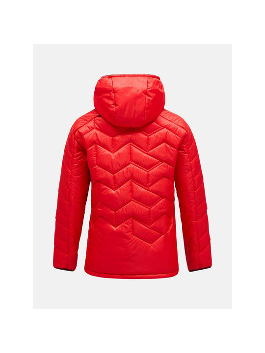 Kurtka PEAK PERFORMANCE Elevate Liner Hood Jacket Women czerwony - Adventure Sports
