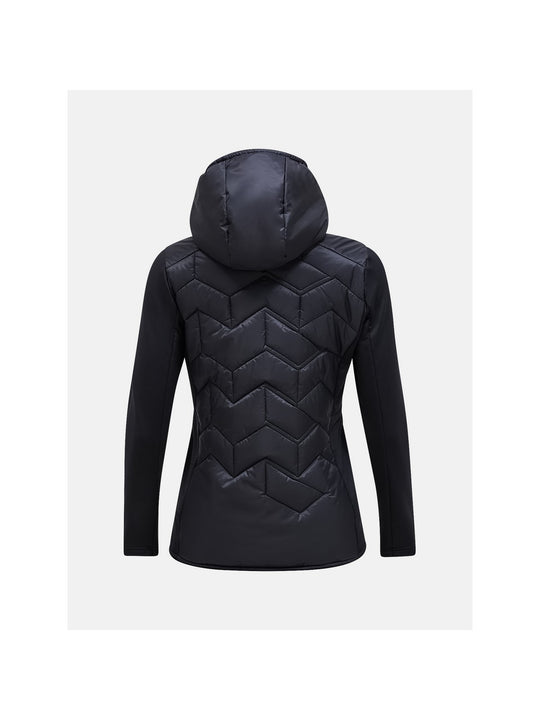 Kurtka PEAK PERFORMANCE Elevate Liner Hybrid Hood Jacket czarny - Adventure Sports
