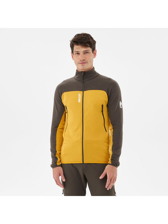 Kurtka MILLET M Fusion Grid Jkt Żółty - Adventure Sports
