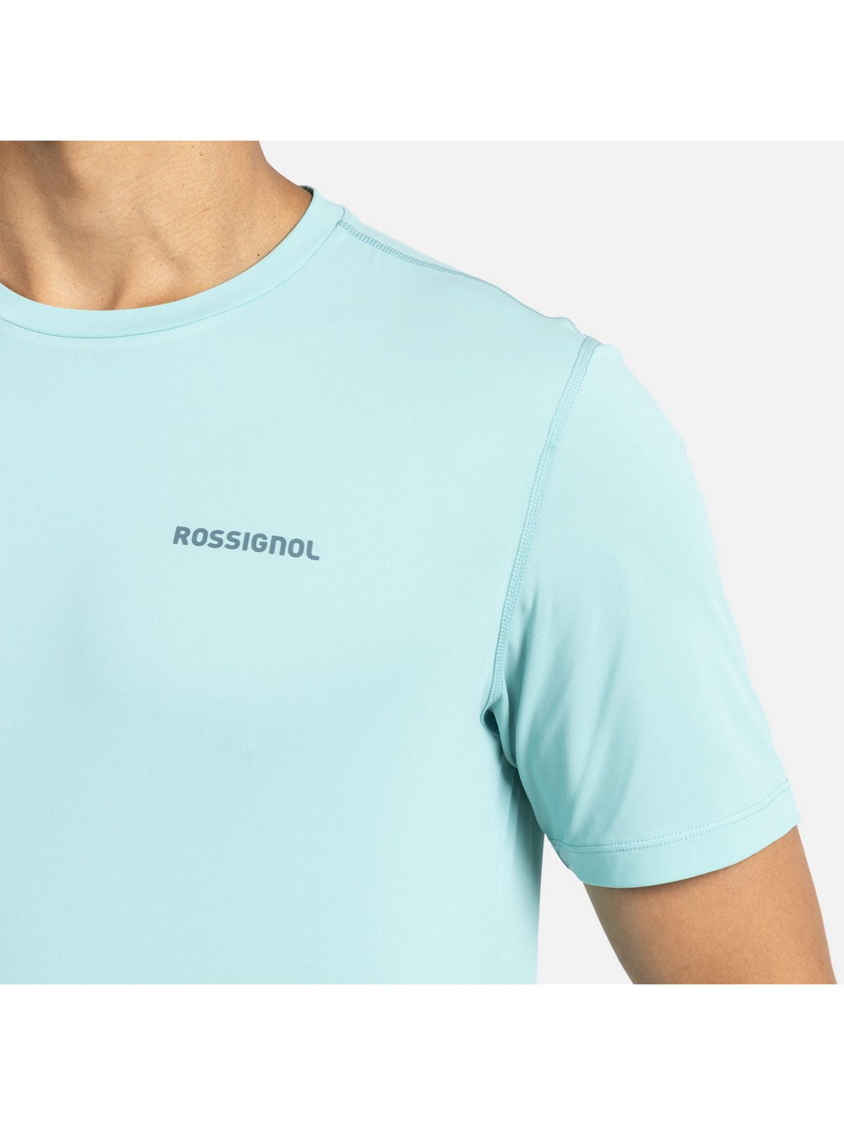 Koszulka treningowa męska ROSSIGNOL Sidelhorn Tee niebieski - Adventure Sports