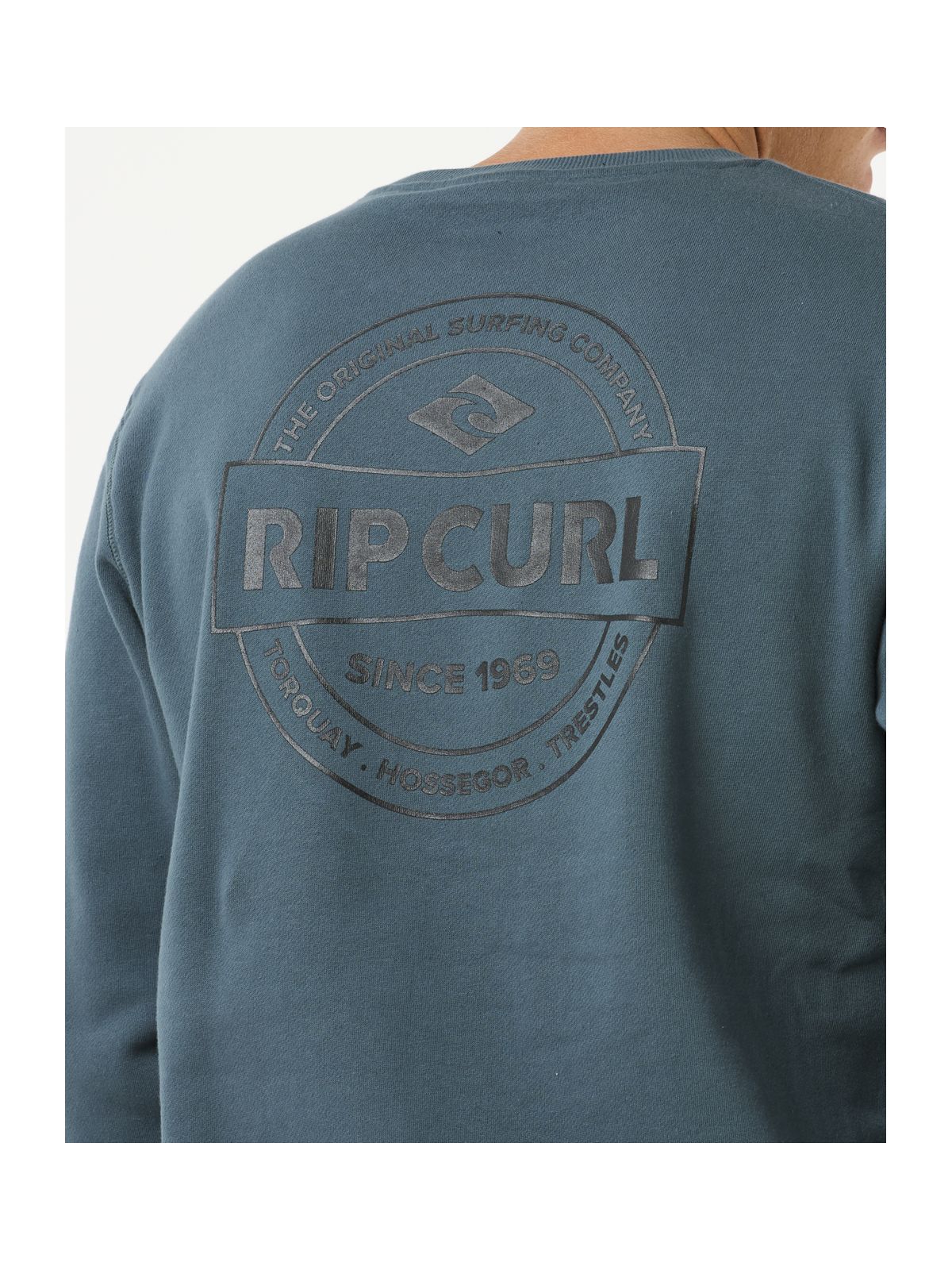Bluza męska RIP CURL Stapler Crew zielona
