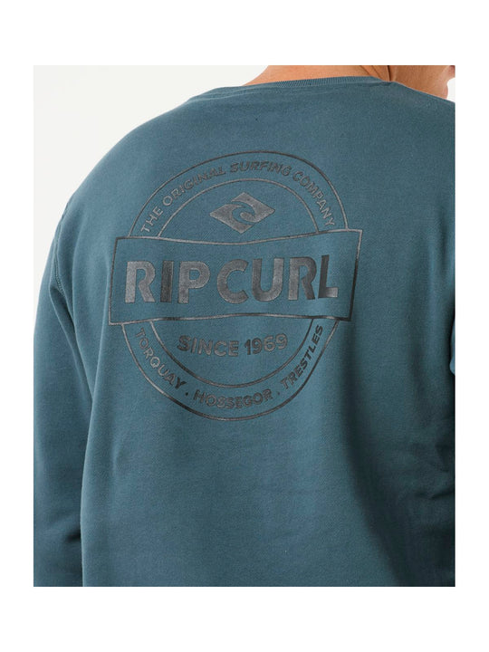 Bluza męska RIP CURL Stapler Crew zielona
