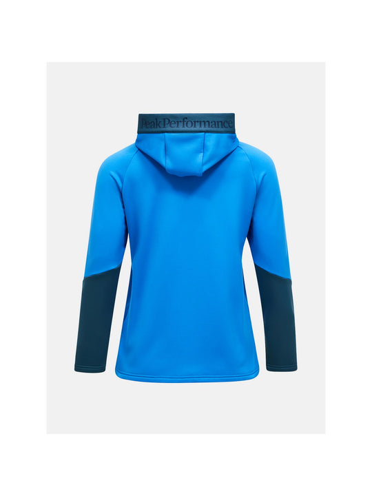 Bluza PEAK PERFORMANCE W Rider Essentials Zip Hood niebieski
