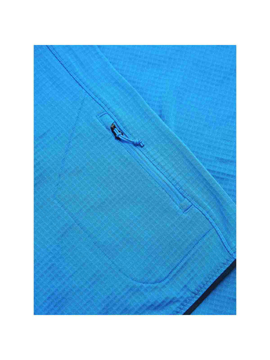 Bluza PEAK PERFORMANCE Trail Polartec® Power Grid™ Crew Men niebieski - Adventure Sports
