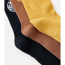 Skarpety RIP CURL Wetty Crew Sock 3-Pk brązowy - TU - Adventure Sports
