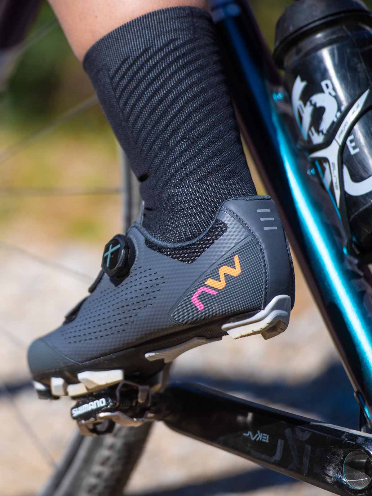 Skarpety rowerowe NORTHWAVE SWITCH - czarny - Adventure Sports