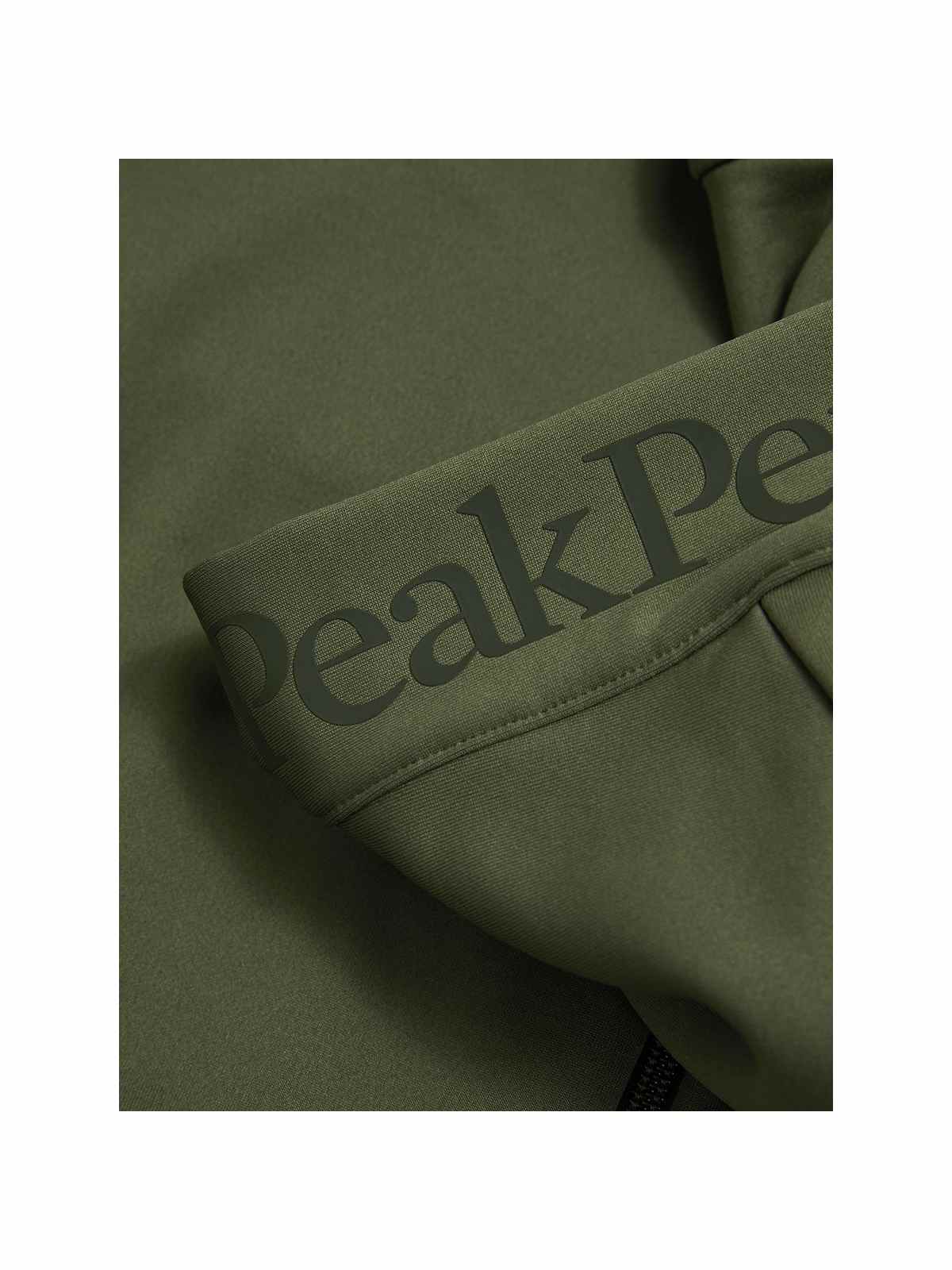 Bluza z kapturem męska PEAK PERFORMANCE M Rider Essentials Zip Hood zielona