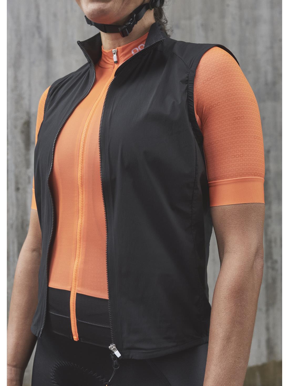 Kamizelka rowerowa damska POC W's Enthral Gilet - czarny
