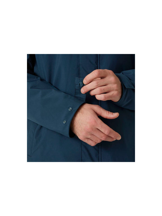 Kurtka Helly Hansen Munich Ins Rain Coat granatowy - Adventure Sports
