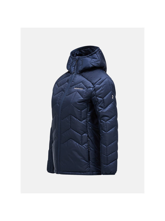 Kurtka zimowa damska Peak Performance W Elevate Liner Hood granatowy - narciarska - Adventure Sports
