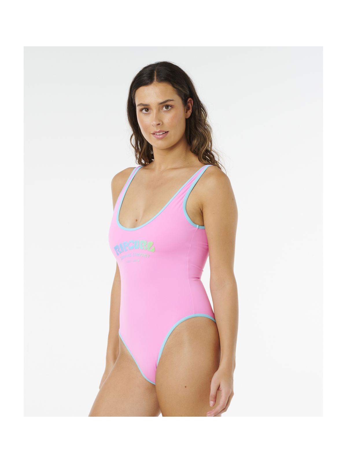 Kostium damski RIP CURL Surf Puff 1 Piece różowy