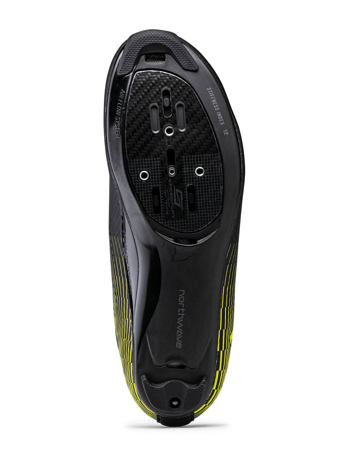 Buty rowerowe NORTHWAVE Storm Carbon 2 czarny żółty - Adventure Sports