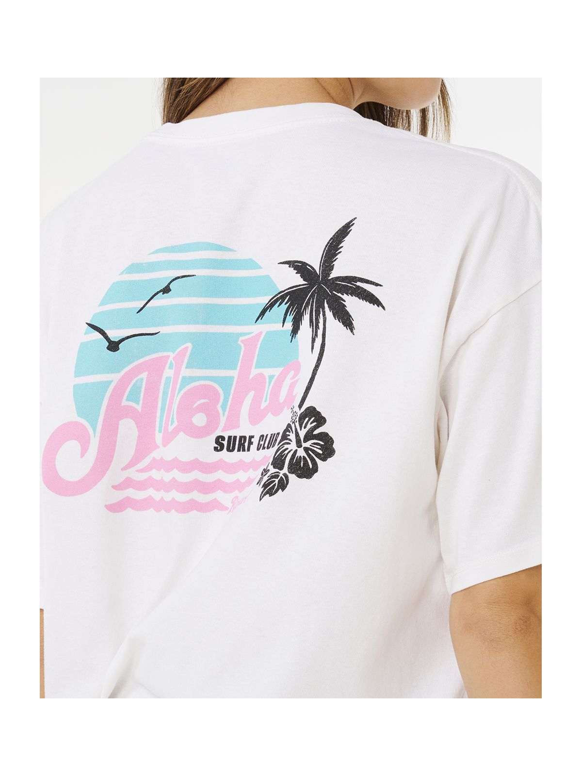 Koszulka damska RIP CURL Aloha Heritage Tee beżowa
