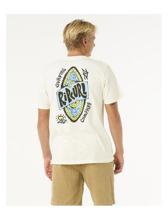 Koszulka RIP CURL Shield Tee turkusowy
