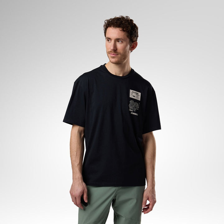 Koszulka męska ROSSIGNOL M Graphic Waterfall Tee czarna
