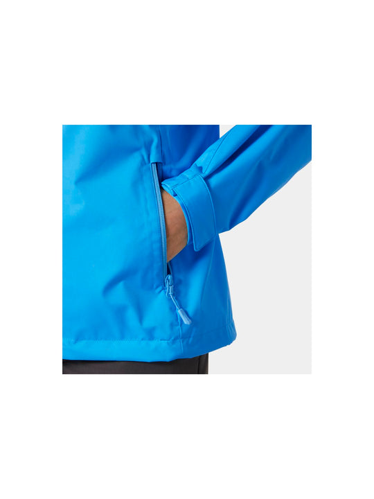 Kurtka HELLY HANSEN W CREW HOODED JACKET niebieski - Adventure Sports

