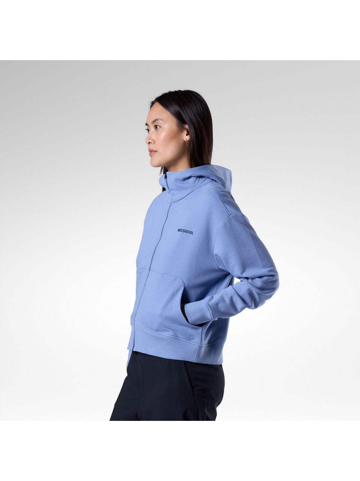 Bluza damska ROSSIGNOL W Logo Fzh fioletowa