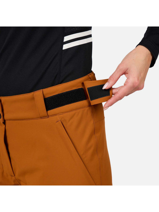 Spodnie narciarskie damskie ROSSIGNOL W Outerlimits Insulated Pant brązowe

