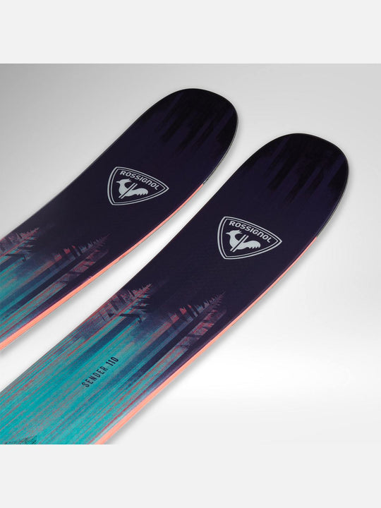 Narty ROSSIGNOL Sender 110 + wiązania LOOK Spx 13 Gw B110 Black
