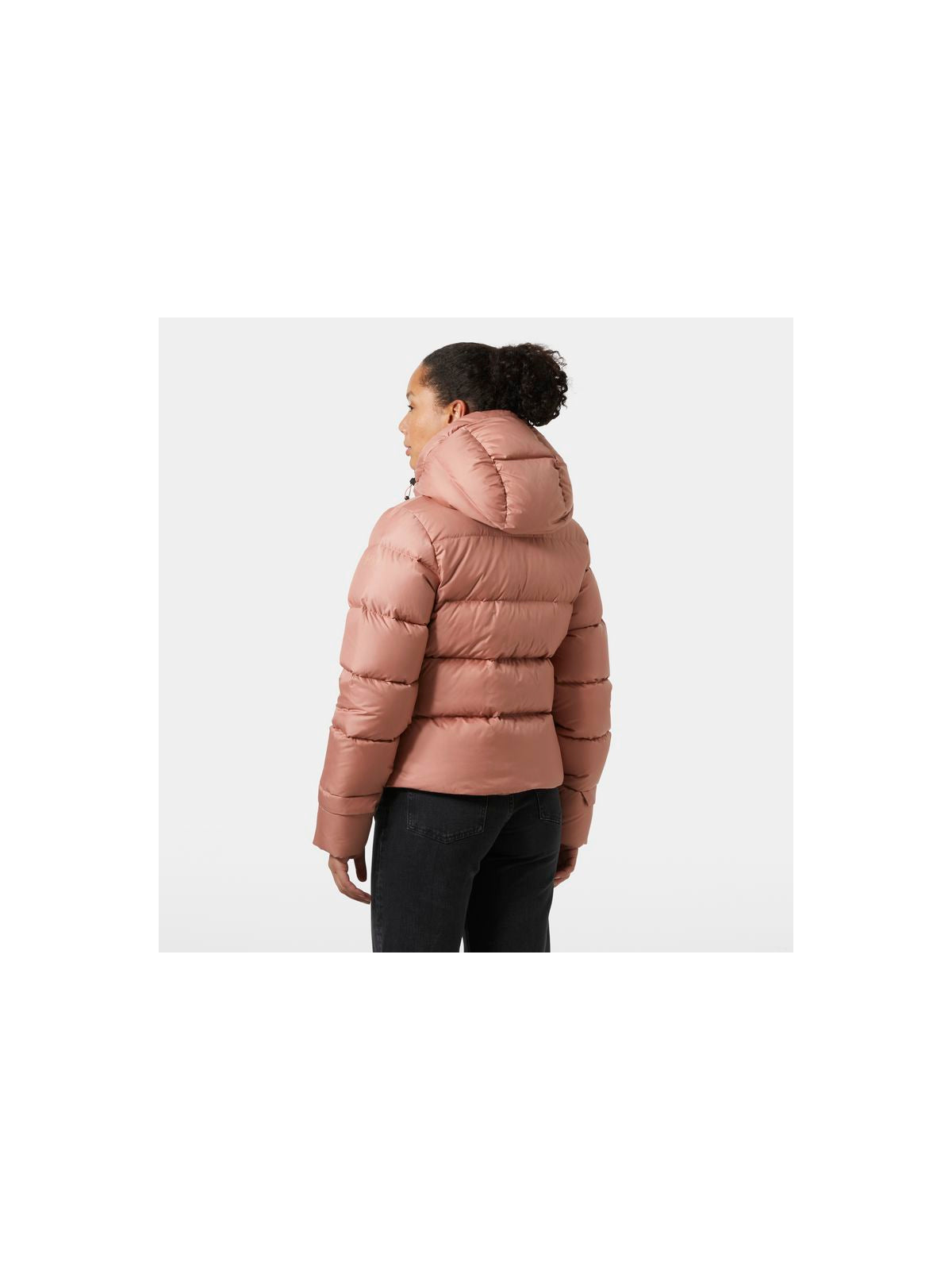 Kurtka damska HELLY HANSEN W Essence Down Jacket kolor beżowy
